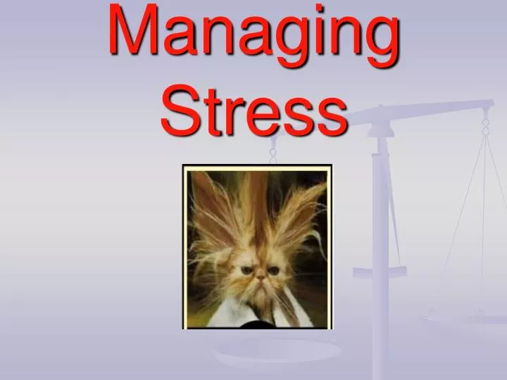 managing stress