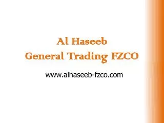 Al Haseeb General Trading FZCO