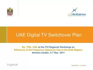 UAE Digital TV Switchover Plan