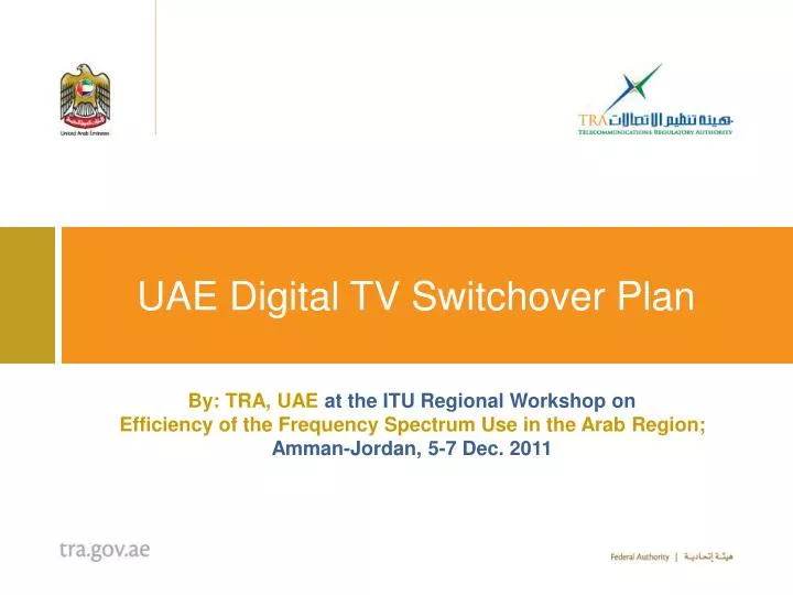 uae digital tv switchover plan