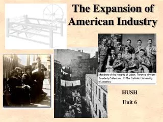 The Expansion of American Industry