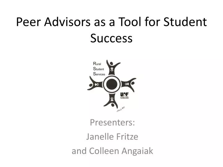 peer advisors as a tool for student success