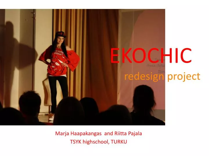 ekochic redesign project