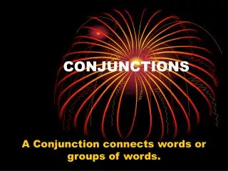 conjunctions
