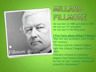 millard fillmore