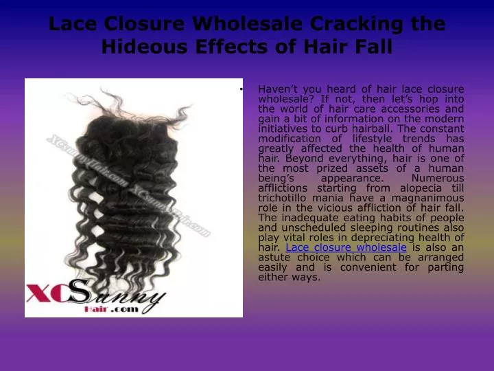 lace closure wholesale cracking the hideous effects of hair fall
