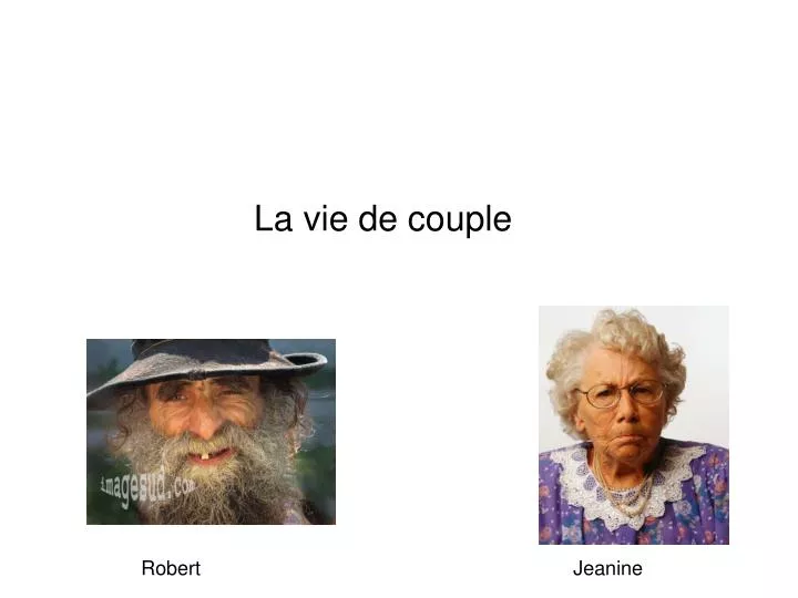 la vie de couple