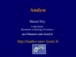 analyse