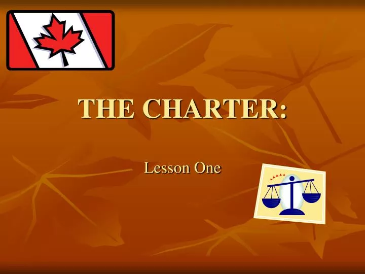 the charter