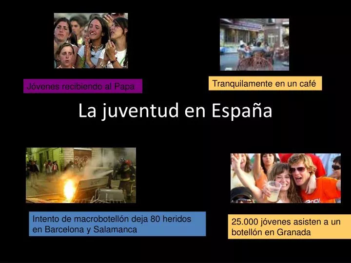 la juventud en espa a