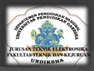 jurusan teknik elektronika fakultas teknik dan kejuruan