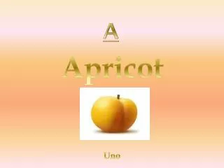 Apricot Uno