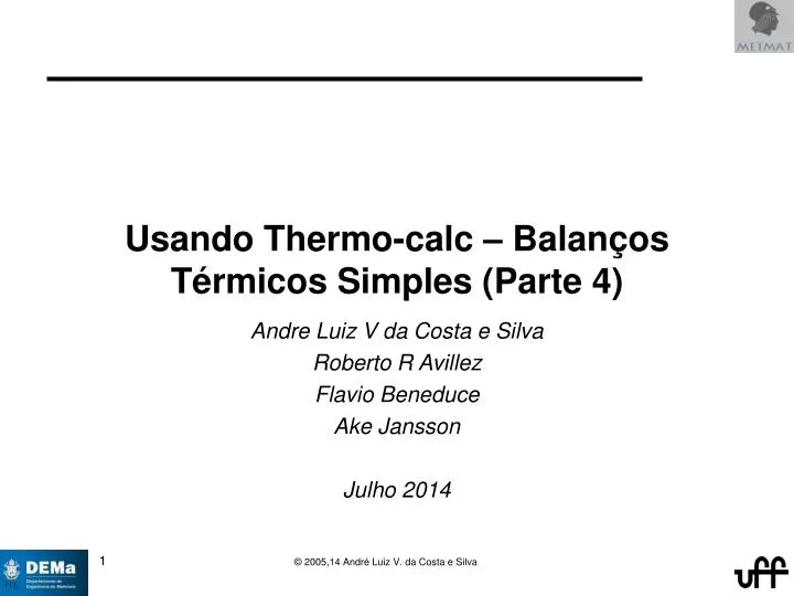 usando thermo calc balan os t rmicos simples parte 4