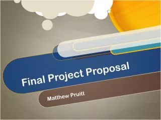 Final Project Proposal