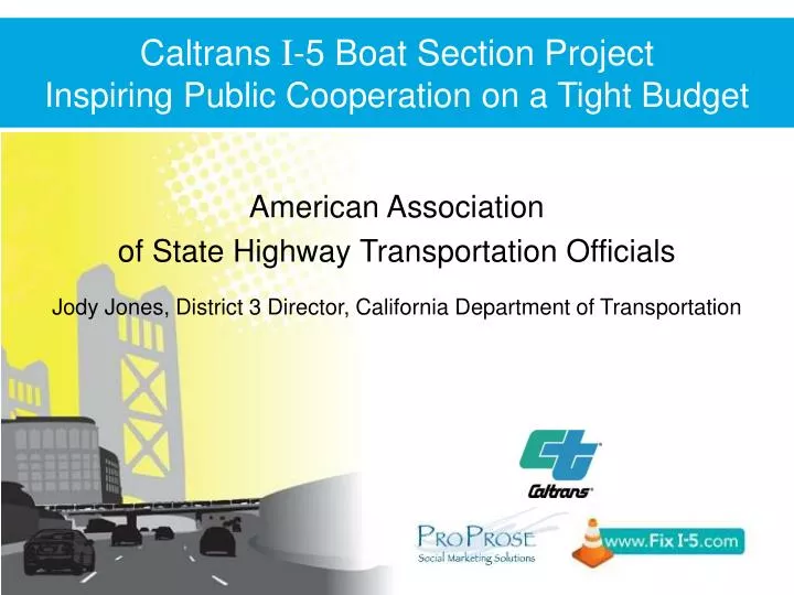 caltrans i 5 boat section project inspiring public cooperation on a tight budget