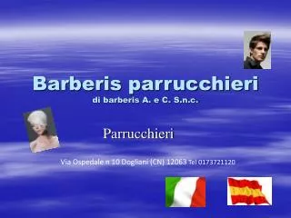 barberis parrucchieri di barberis a e c s n c
