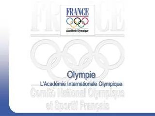 olympie l acad mie internationale olympique
