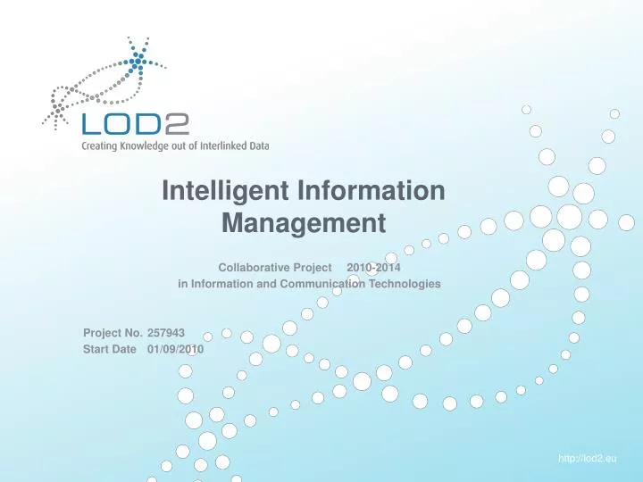 intelligent information management