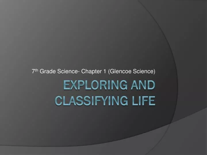 7 th grade science chapter 1 glencoe science