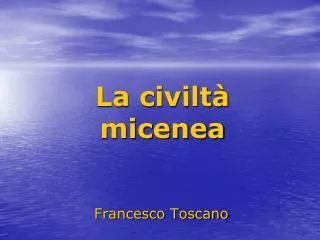 francesco toscano