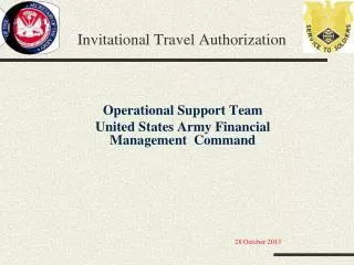 Invitational Travel Authorization