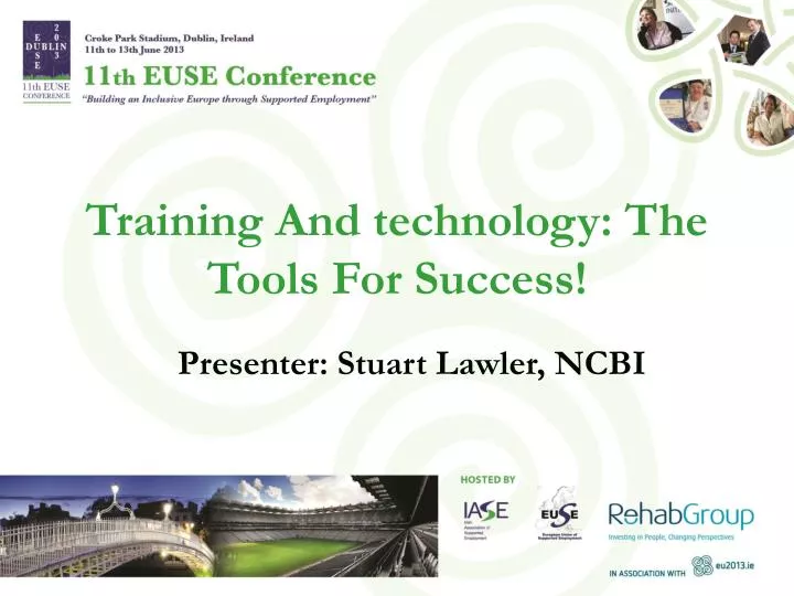 training and technology the tools for success