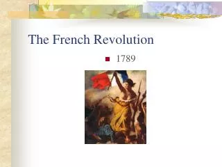 The French Revolution