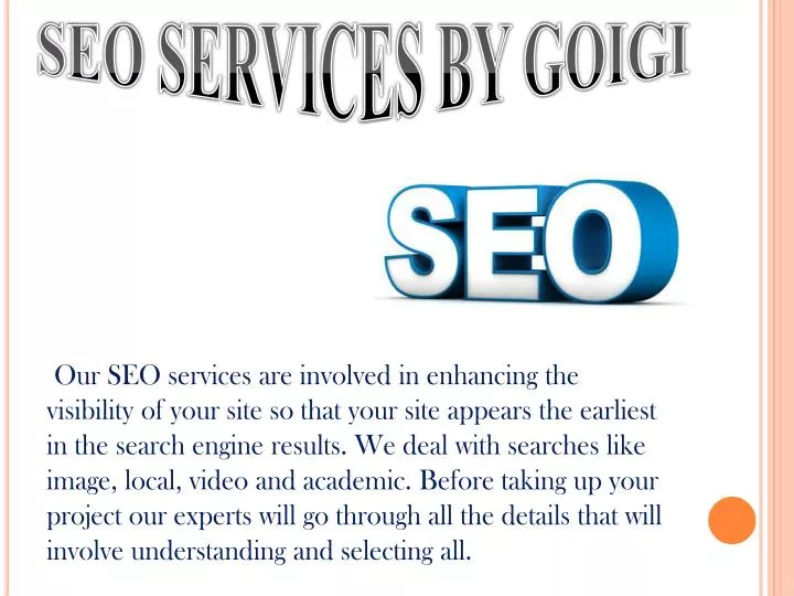 seo services by goigi