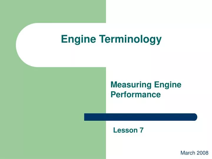 engine terminology