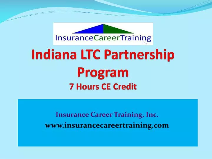 indiana ltc partnership program 7 hours ce credit