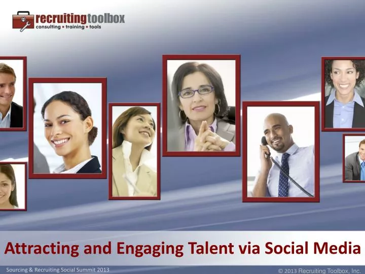 attracting and engaging talent via social media