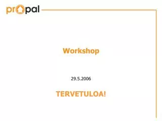 workshop