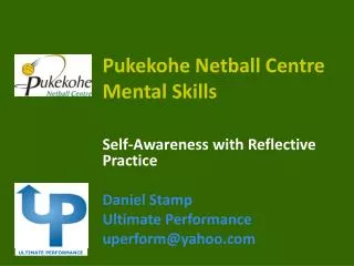 Pukekohe Netball Centre Mental Skills