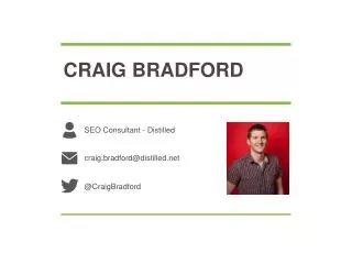 Craig Bradford