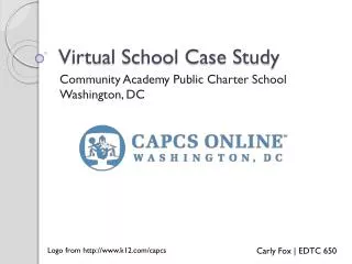 Virtual School Case Study