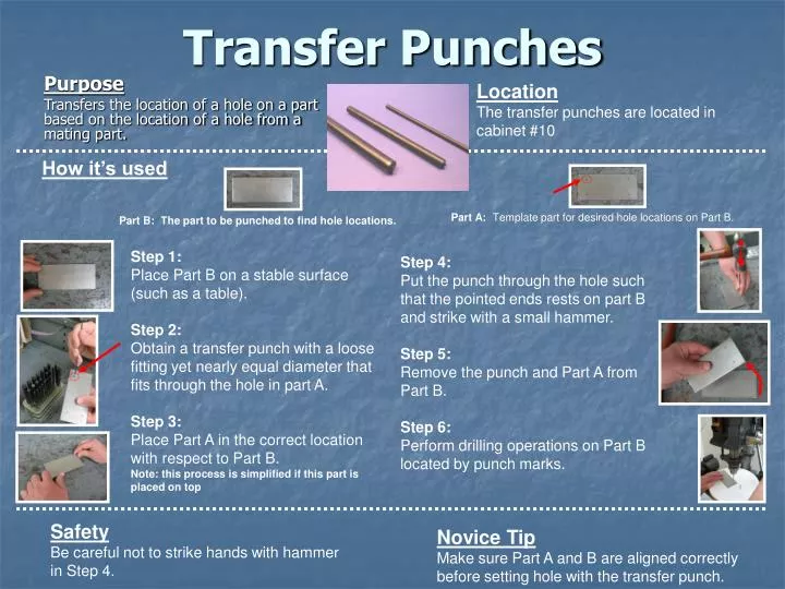 transfer punches