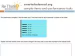 Explore Smarter Balanced Sample Items and Performance Tasks for Assessment Preparation - slide 1