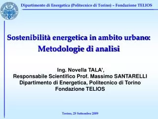 Torino, 25 Settembre 2009