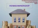 Homeownership - slide 1
