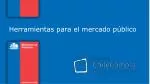Herramientas para el mercado público - slide 1