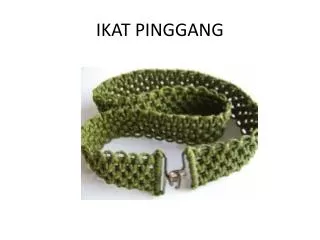 ikat pinggang