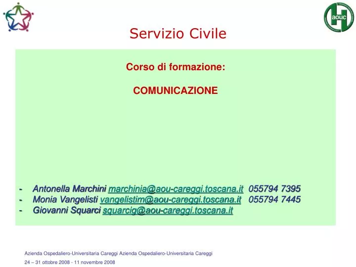 servizio civile