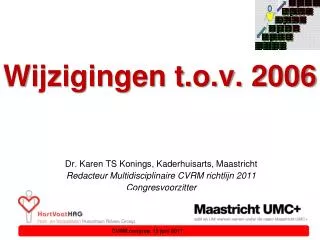 wijzigingen t o v 2006
