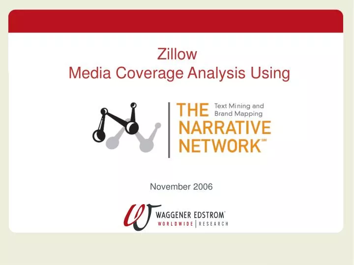 zillow media coverage analysis using