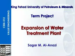 King Fahad University of Petroleum &amp; Minerals