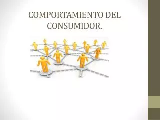 comportamiento del consumidor