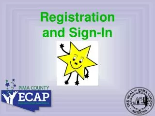 Registration and Sign-In