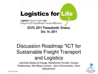 ECITL 2011 Thessaloniki , Greece , Oct . 14. 2011