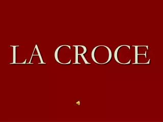 la croce