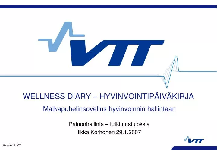 wellness diary hyvinvointip iv kirja matkapuhelinsovellus hyvinvoinnin hallintaan